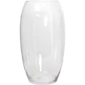 Mica Decorations Vaas Vince glas transparant - H 45 x Ø 25 cm