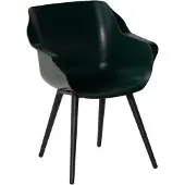 Hartman Sophie Studio dining tuinstoel aluminium/kunststoff 4 stuks