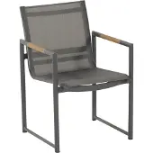 Hartman Tuinstoel Fontaine Charcoal