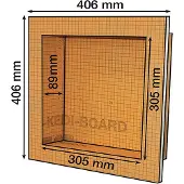 Schluter Kerdi-Board-N Inbouwnis 30,5x30,5cm betegelbaar