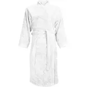 The One Towelling Luxe Badjas - 100% Katoen Wit / 2XL/3XL