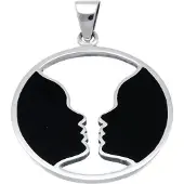 MOOYE ® - Collectie Zilveren Liefde kettinghanger