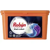 Robijn Wasmiddel - 3-in-1 Wascapsules - Black Velvet - 3 x 40 stuks - 120 Wasbeurten - Voordeelverpakking