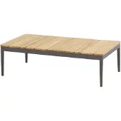 4SO Cantori lounge tuintafel 120x65xH35 cm teak Taste4SO