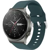 IMoshion Siliconen bandje voor de Huawei Watch GT 2 / Pro / 2e Sport 46 mm - Donkergroen