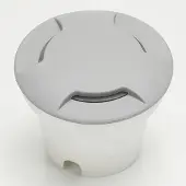 Fumagalli 1891 LED grondspot nbouwlamp Ceci 160-3L grijs CCT, alu / grijs / zink, Kunststof, Modern, LED inbouwspot