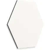 Smit Visual Design frameless whiteboard - Zeshoek - Wit - 118 cm