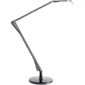Kartell LED-bureaulamp Aledin Tec, alu / grijs / zink, Woon-/ Eetkamer, Kunststof, Modern, LED bureaulamp