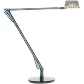 Kartell LED-bureaulamp Aledin Dec, blauw, Woon-/ Eetkamer, Kunststof, Modern, LED bureaulamp