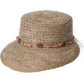 Hatland Karla Seagrass Hoed Dames Beige OSF
