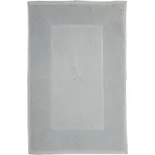 The One Towelling Badmat Velours Kleur: Lichtgrijs