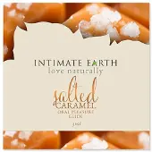 Intimate Earth - Natural Flavors Glide Salted Caramel Foil 3