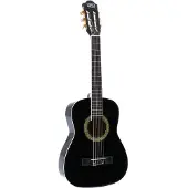 Lapaz 002 BK 1/2 klassieke gitaar zwart