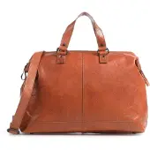Spikes & Sparrow Bronco Weekendtas cognac