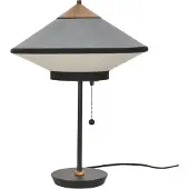 Forestier Tafellampe , Cymbal S, Blauw, Woonkamer, Stof, Designer