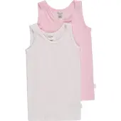 Schiesser Onderhemd rosa / wit