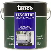Tenco Deur- & Kozijnbeits Tencotop - Zwart - Zijdeglans - 2,5l