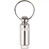 Flamingo - Adreskoker Kat - Zilver - 1.3 x 3.1 cm