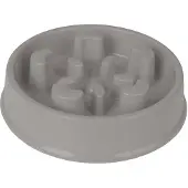 Flamingo Baba Slow Feeder - Eetpot Honden - Eetpot Baba Slow Feeder Grijs Dia.16,5cm 500ml - 1st - 127253 - 1st