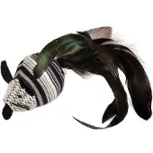 Flamingo Kattenspeelgoed Pirin Muis met Veren