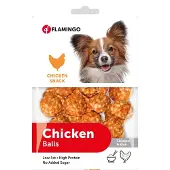 Flamingo Hondensnack Chick'n en Rice Balls 75 gr