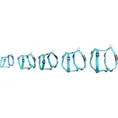 Flamingo Hondentuig H-harnas Ziggi Turquoise