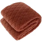 Unique living Plaid ezra l150b200cm redwood