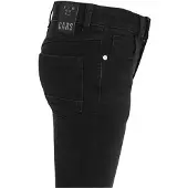 Cars high waist skinny jeans Ophelia black used Zwart Meisjes Denim Effen - maat 128
