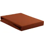 Beddinghouse Hoeslaken Steenrood (Jersey)-180 x 200/220 cm