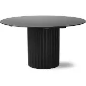 HK Living Pillar Eettafel - Ø 140 cm - Zwart