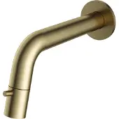 Hotbath Cobber Fonteinkraan inbouw Geborsteld Messing UW001