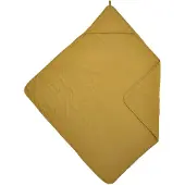 Meyco Baby Uni badcape - honey gold - 80x80cm