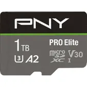 PNY MicroSDXC Pro Elite 1TB 100MB/s