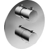 Hotbath Cobber CB009EXT Afbouwdeel Voor Inbouw Thermostaat Met 2-weg Omstel - Chroom - Kranen, Badkranen, Inbouw Badkranen - 8718924073995