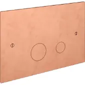 Hotbath Cobber bedieningspaneel geschikt voor Geberit UP320/UP720 geborsteld koper CBA320BC