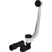 Hotbath Badoverloop Cobber Combinatie Verlengd Mat Zwart