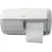 Tork 557000 T4-dispenser | voor traditioneel toiletpapier | wit