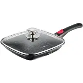 KINGHOFF 1511 grillpan - 28x28 cm - marble coating - inductie