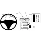 Brodit ProClip houder geschikt voor Chevrolet Corvette 2008-2013 Angled mount