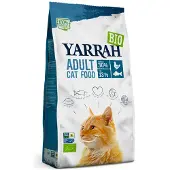Yarrah 4x Bio Kattenvoer Adult Vis 2,4 kg