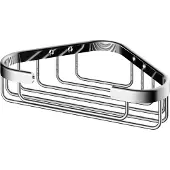 Hotbath Cobber CBA13 Hoekdraadkorf Chroom - Messing - Accessoires, Douche Accessoires, Doucherekken - 8718924078297
