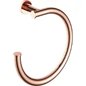 Hotbath Cobber CBA08 Handdoekring - Roze Goud - Messing - Accessoires - Handdoekhouders - Handdoekringen - 8718924077733