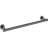 Hotbath Cobber CBA07 Handdoekstang 64cm - Zwart Chroom - Messing - Accessoires, Handdoekhouders, Handdoekstangen - 8718924077559