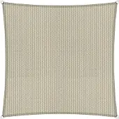 Shadow Comfort vierkant 6x6m Sahara Sand