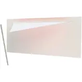 Umbrosa Ingenua schaduwdoek driehoek 4x4x4 m solidum natural