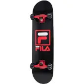 FILA Skateboard Logo 79 X 20 Cm Abec 7 Hout Zwart