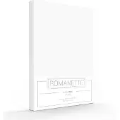 Romanette Kussenslopen Wit (Katoen) (set van 2)