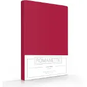 Romanette Kussenslopen Rood (Katoen) (set van 2)