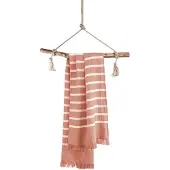 Walra Fouta Fouta Sunny Stripes - 100x180 - 100% Katoen - Terra
