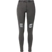 Urban Classics Leggings zwart gemêleerd